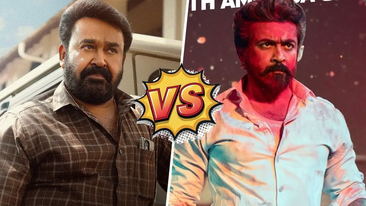 Karuppu Vs Drishyam 3 Worldwide Box Office Collection: Suriya's Film Stands Firm In 2nd Weekend As Mohanlal Starrer Crosses ₹150 Crore Mark Drishyam 3 and Karuppu are running in cinema halls now