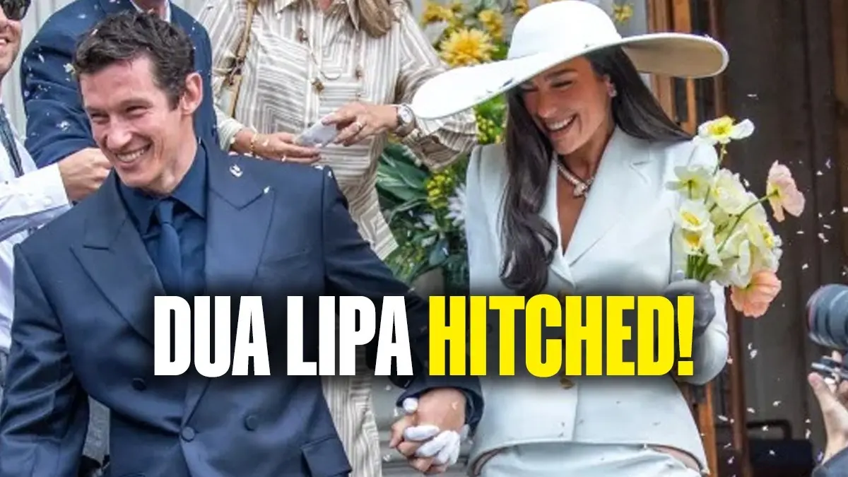 First Pics: Dua Lipa-Callum Turner Get Married In London, Break My Heart Singer Stuns As Bride Dua Lipa and Callum Turner married in London