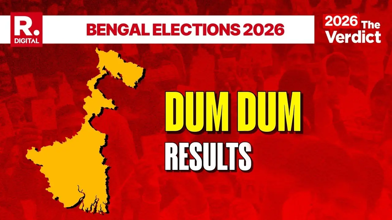 Dum Dum Election Results 2026: BJP's Arijit Bakshi Regsiters Victory With 25,273 Votes Against TMC's Bratyabrata Basu Dum Dum Election Results 2026: BJP's Arijit Bakshi Breaks Into Key TMC Minister Bratya Basu's Bastion