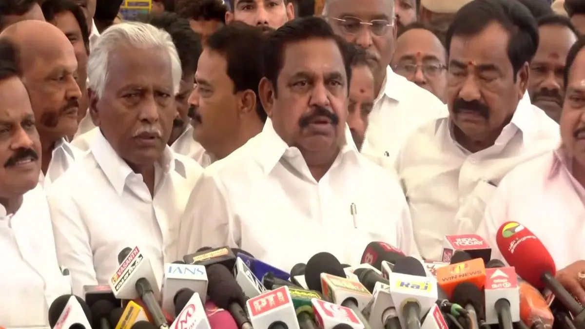EPS Hits Out At Shanmugam Faction For Defying Party Directives, Accuses Them of Being Enticed By TVK EPS Hits Out At Shanmugam Faction For Defying Party Directives, Accuses Them of Being Enticed By TVK