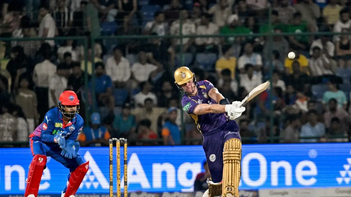 IPL 2026 Playoff Qualification: Punjab Kings, Rajasthan Royals And KKR Locked In 3 Horse Race, Scenarios Explained Finn Allen plays a shot