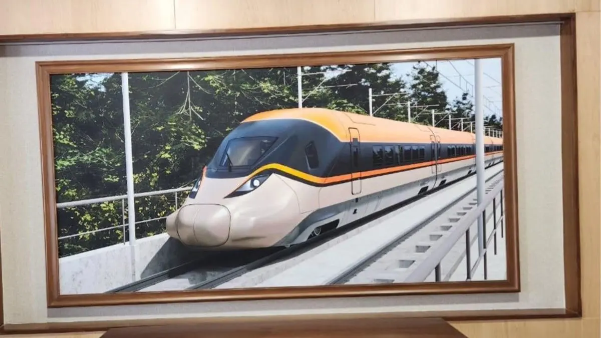 How Will India's First Bullet Train Look Like? Govt Releases Image | Check Out First Image of India's Proposed Bullet Train Released by Railways
