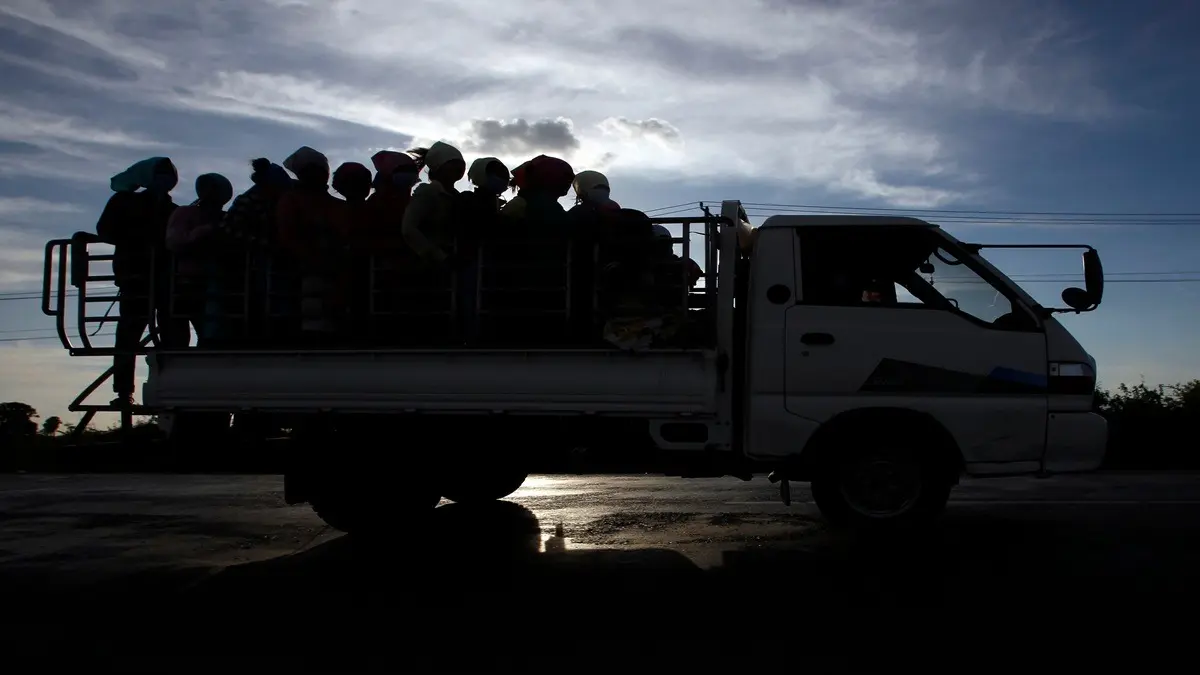 Flatbed Truck And Bus Accidents Leave 14 Dead In Cambodia; 74 Of 93 Victims Were Women Workers Flatbed Truck And Bus Accidents Leave 14 Dead In Cambodia; 74 Of 93 Victims Were Women Workers