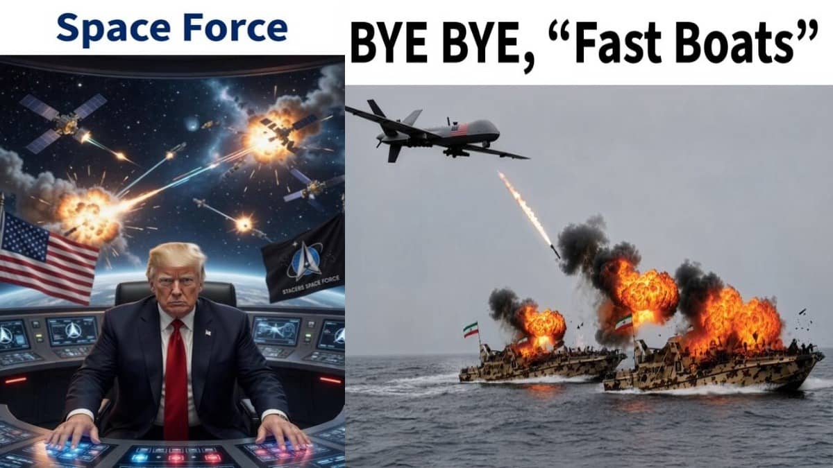 From sci-fi strikes to alien escorts: Inside Trump's surreal AI blitz on Iran