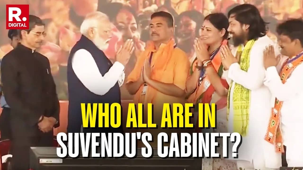 Full List of Suvendu Adhikari’s Cabinet Ministers