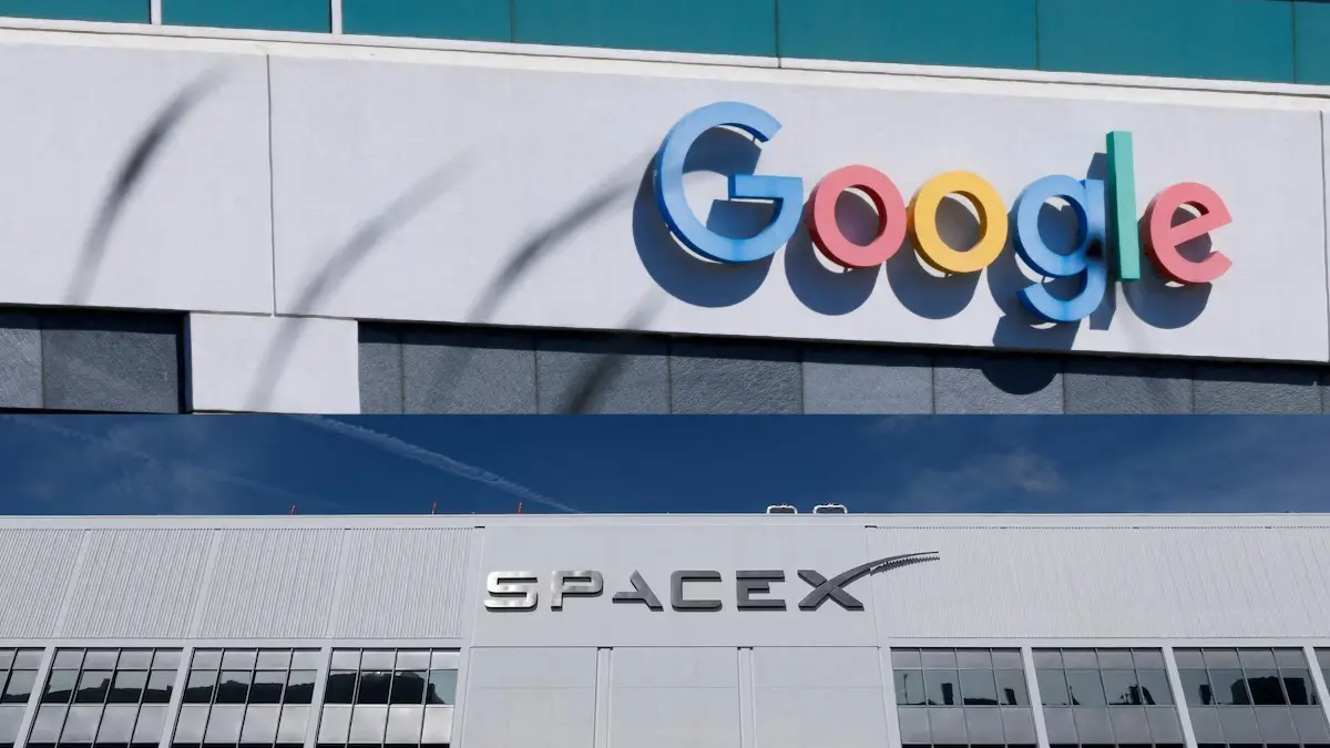 Google, SpaceX Reportedly In Talks to Set Up Data Centres in Space google spacex