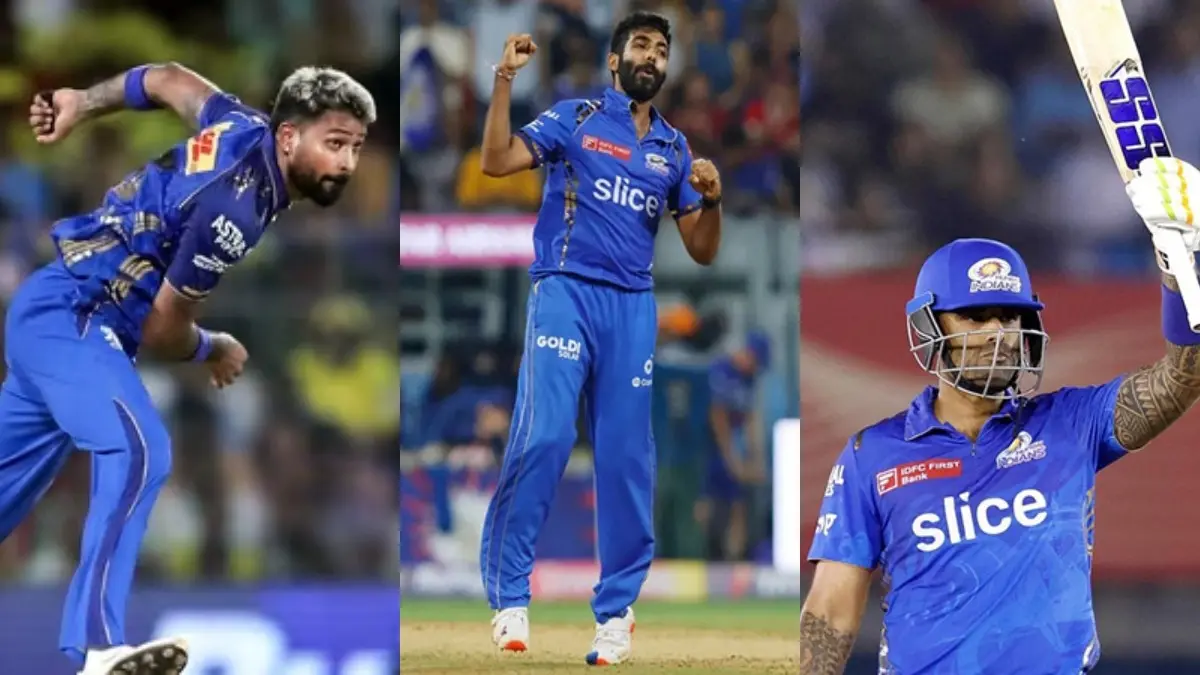 Hardik Pandya, Suryakumar Yadav, Jasprit Bumrah: Who Will Lead MI During IPL 2026 Match vs KKR? Hardik Pandya, Jasprit Bumrah, Suryakumar Yadav