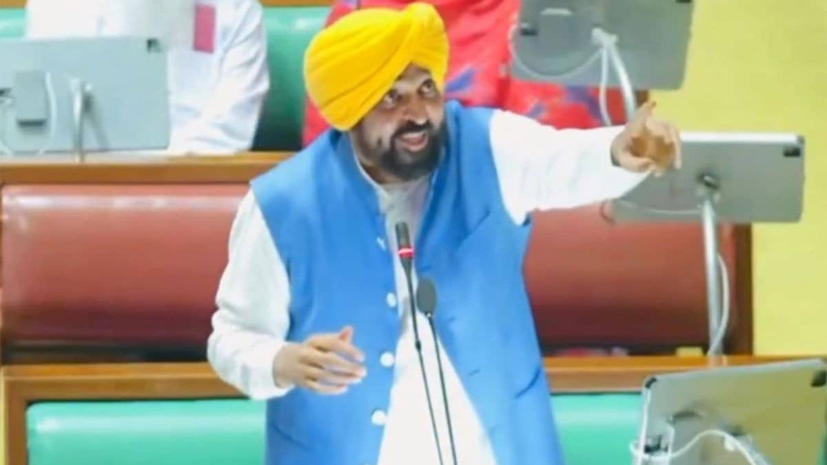 High Drama in Punjab Assembly; Congress, Akali Dal Allege CM Mann Was Drunk During House Proceedings