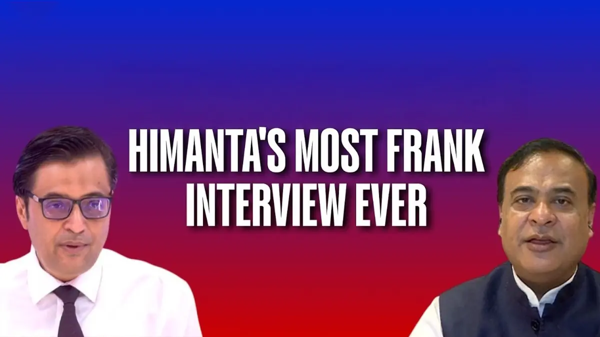 ‘I am a Soldier, Not a Politician’: Himanta Biswa Sarma’s Candid Post-Verdict Chat on His Historic Win and the Fight for Assam Himanata Biswa Sarma's interview with Arnab Goswami