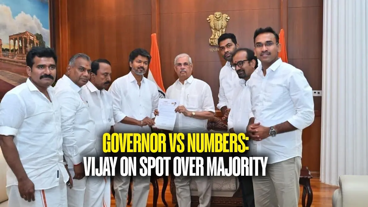 ‘How Will You Form Govt With 113 MLAs?’: Tamil Nadu Governor Asks TVK Tough Questions | The Inside Details of Vijay-Arlekar Meet ‘How Will You Form Govt With 113 MLAs?’: Tamil Nadu Governor Asks TVK Tough Questions | The Inside Details of Vijay-Arlekar Meet