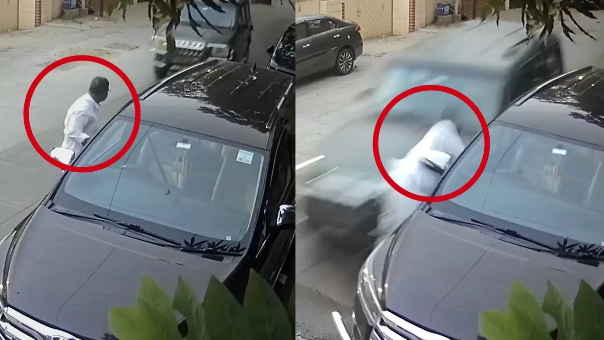 CCTV Captures Hyderabad Shocker: Masab Tank's Senior Advocate Dies In Suspected Hit-And-Run; Murder Probe Launched Hyderabad Shocker: Masab Tank's Senior Advocate Dies In Suspected Hit-and-Run; Murder Probe Launched