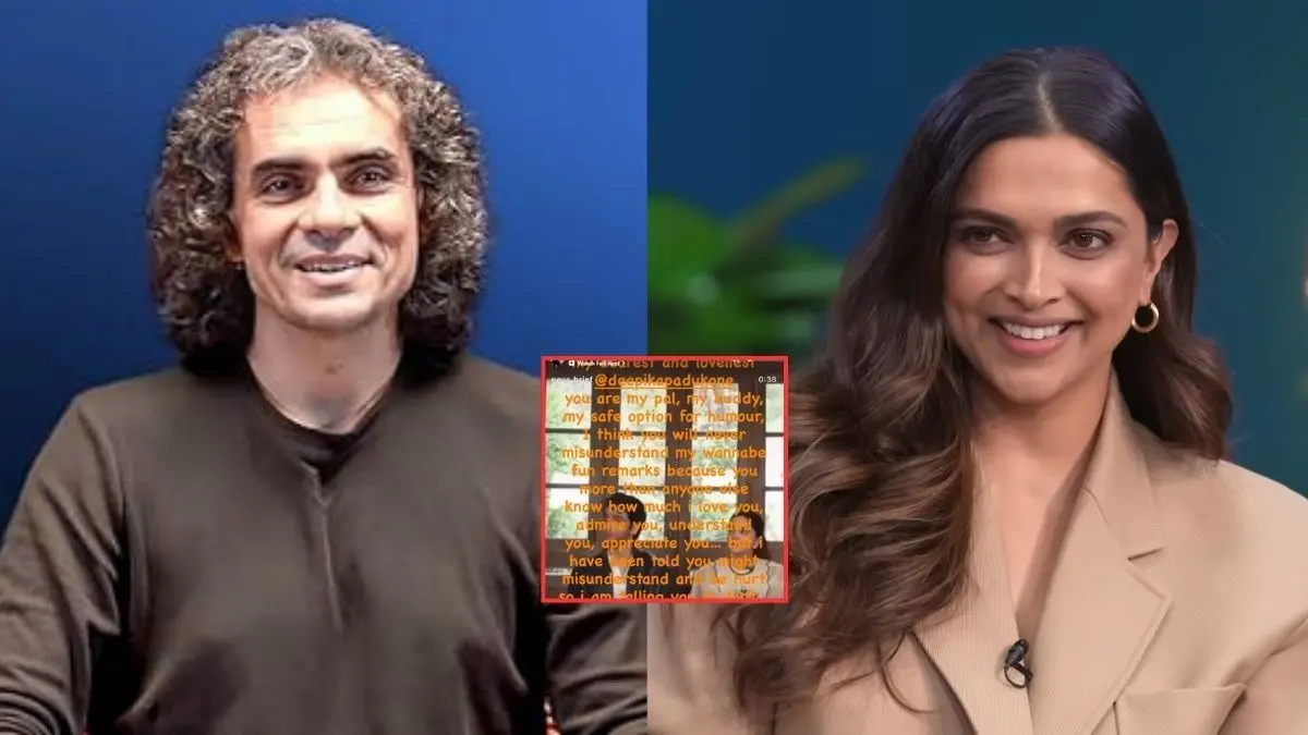 Imtiaz Ali Issues Clarification To Deepika Padukone After Calling Her 'Good Girl Image' A Facade, Calls Remark 'Wannabe Fun' Imtiaz Ali Issues Clarification To Deepika Padukone After Calling Her 'Good Girl Image' A Facade