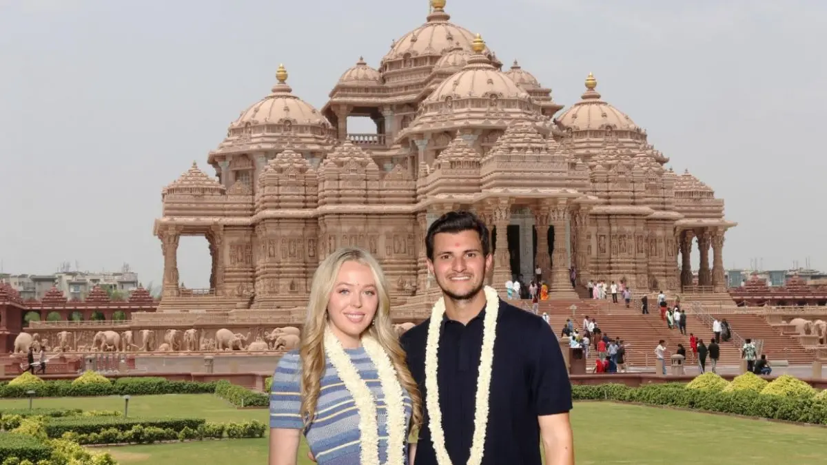 'Incredible': Trump's Daughter Tiffany Soaks In India's Spiritual Heritage, Visits Delhi's Akshardham Temple 'Incredible': Trump's Daughter Tiffany Soaks In India's Spiritual Heritage, Visits Delhi's Akshardham Temple