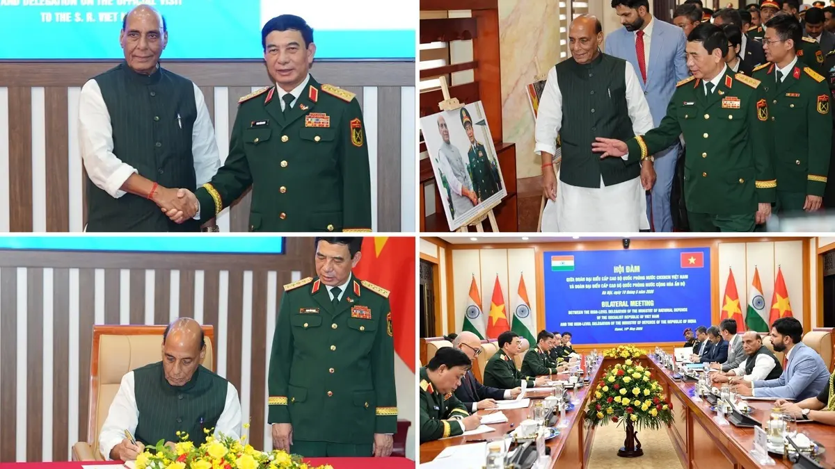 'India Remains Committed To Strengthening Partnership': Rajnath Singh Holds Bilateral Talks With Vietnam 'India Remains Committed to Strengthening Partnership': Rajnath Singh Holds Bilateral Talks With Vietnam