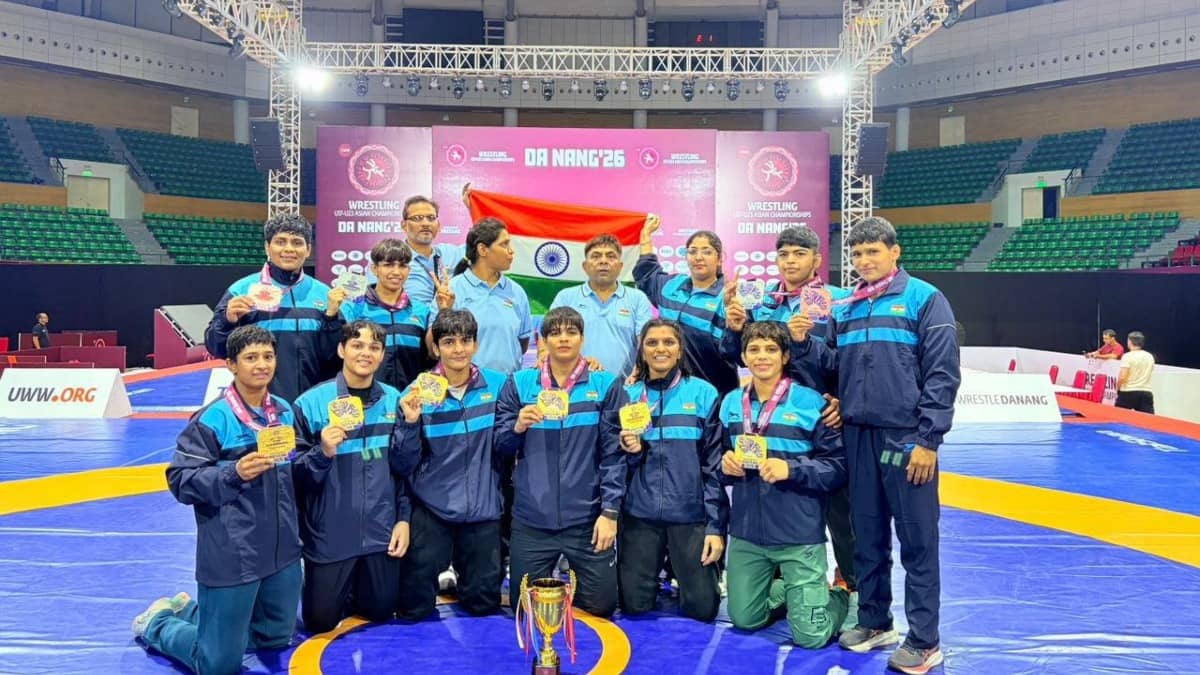 Indian Women's U23 wrestling team
