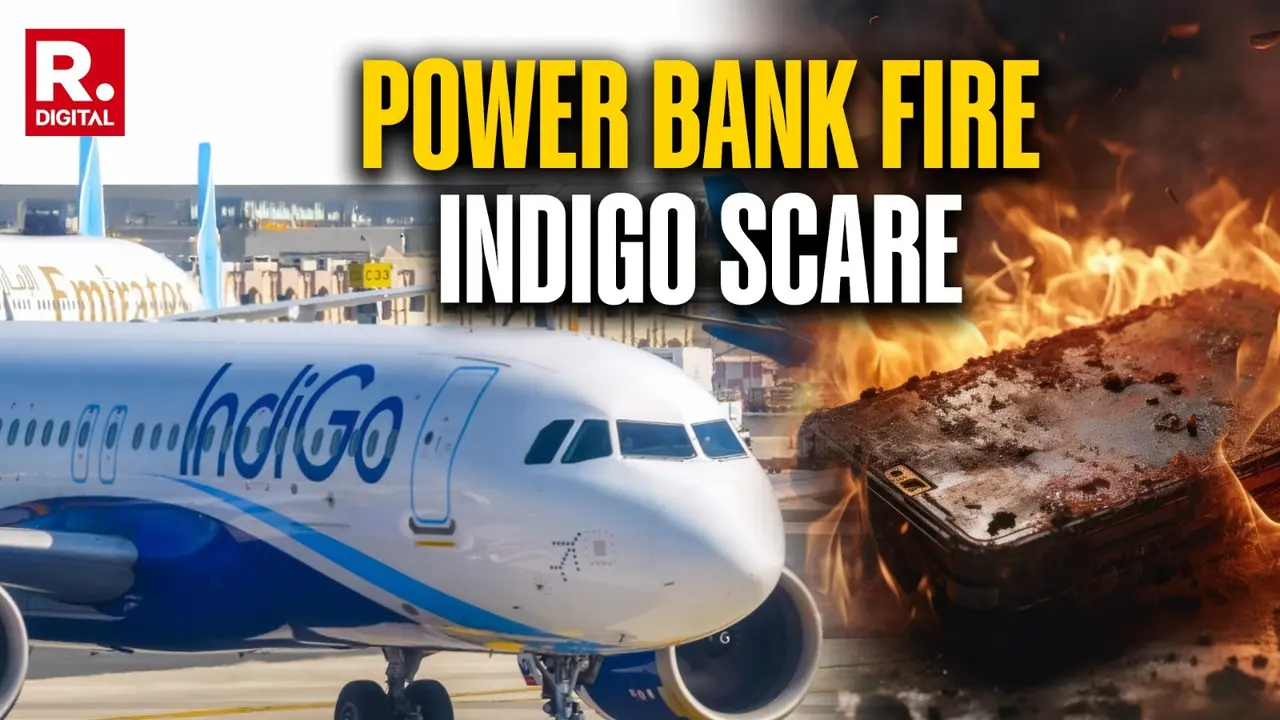 IndiGo Passengers Evacuated at Chandigarh Airport After Power Bank Catches Fire Post-Landing IndiGo Flight Evacuated After Power Bank Fire in Chandigarh