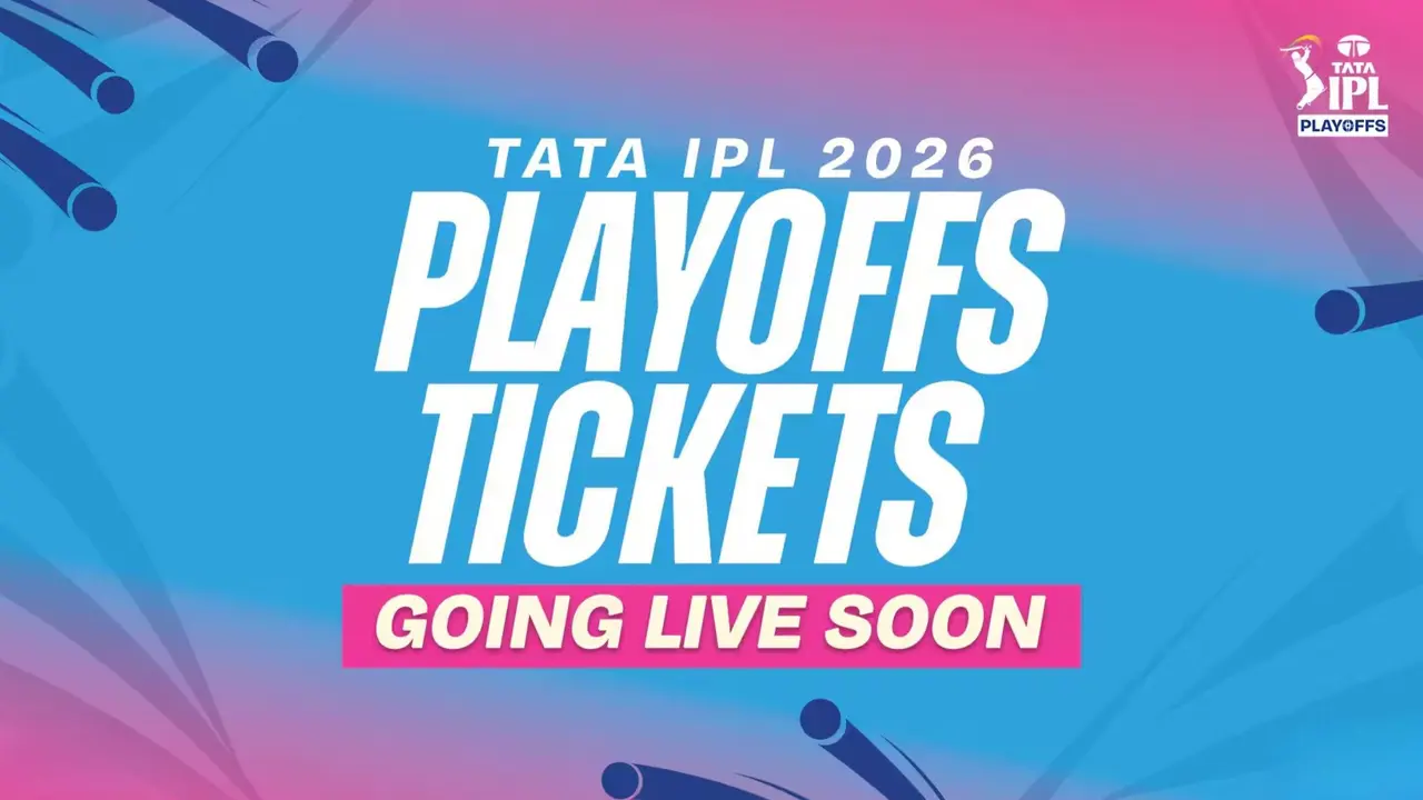 IPL 2026 Playoffs Tickets: कब और कहां से मिलेंगे IPL 2026 प्लेऑफ के टिकट? पूरी डिटेल जारी IPL 2026 Playoffs Tickets