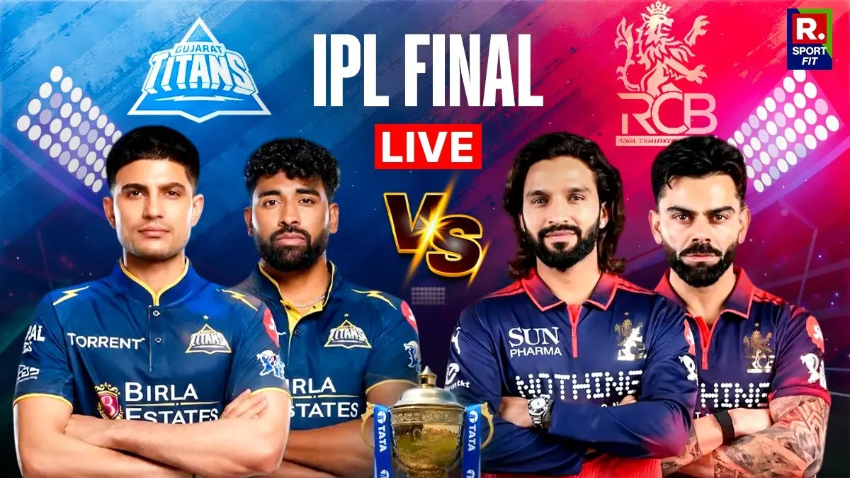 LIVE | IPL 2026 Final, RCB vs GT: Royal Challengers Bengaluru vs Gujarat Titans IPL 2026 RCB vs GT Final: Royal Challengers Bengaluru vs Gujarat Titans