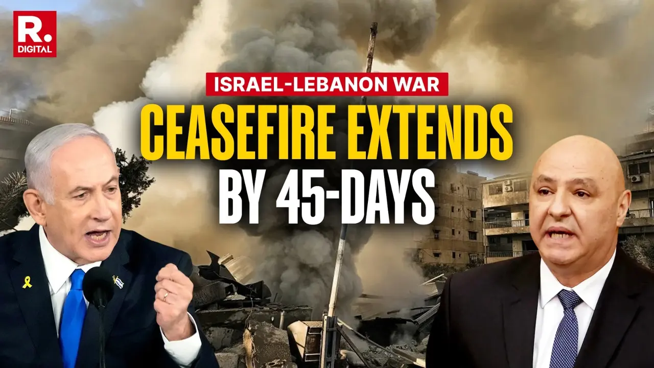Israel-Lebanon Agree On 45-Day Ceasefire Extension As Washington Talks Conclude Israel-Lebanon Agree On 45-Day Ceasefire Extension As Washington Talks Conclude