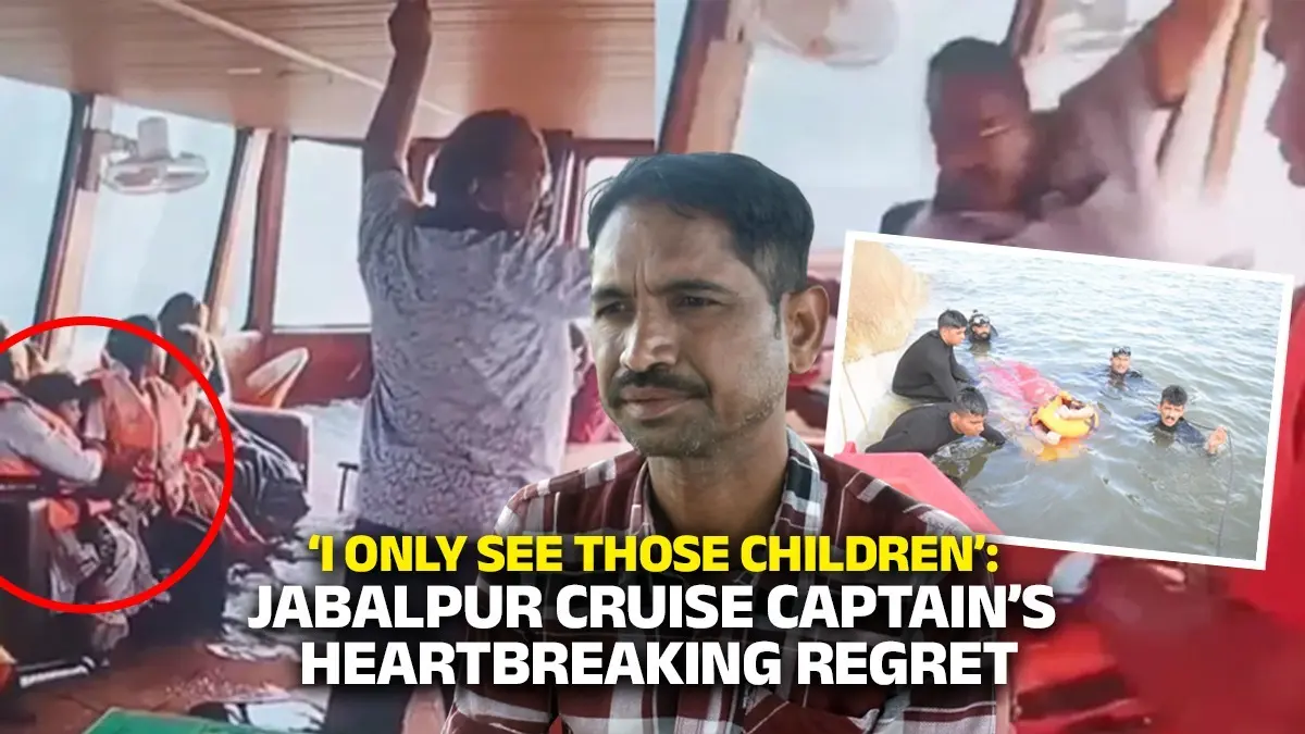 ‘I Regret It 100 Per Cent… I Haven’t Slept or Eaten for Three Days, I Only See Those Children’: Jabalpur Cruise Captain Recalls Final Moments Before Tragedy Jabalpur cruise captain Mahesh Patel recalls horror of Bargi Dam tragedy, saying ‘I regret it 100 per cent… I only see those children.