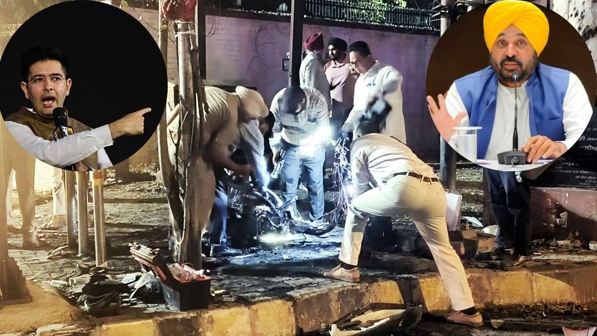 Jalandhar and Amritsar blast bhagwant mann raghav chadha 