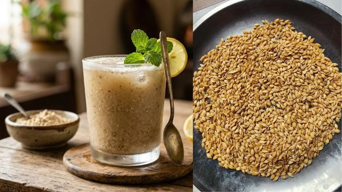 Jau Sattu Sharbat Recipe: पेट की गर्मी और सिरदर्द से राहत दिलाता है जौ के सत्तू का शरबत, जानें बनाने का सही तरीका और किस समय पीएं Jau Sattu Sharbat Recipe