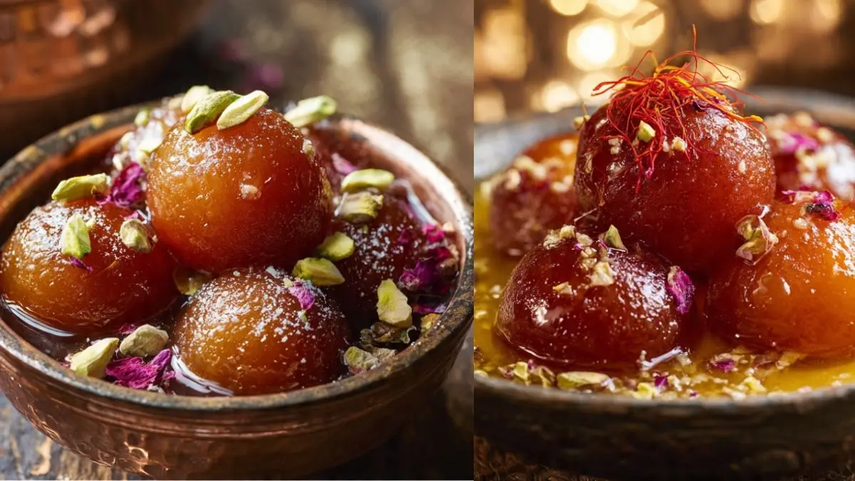 Khoya Gulab Jamun Recipe: इस सीक्रेट तरीके से बनाएं हलवाई जैसा परफेक्ट खोया गुलाब जामुन, नोट करें आसान रेसिपी Khoya Gulab Jamun Recipe