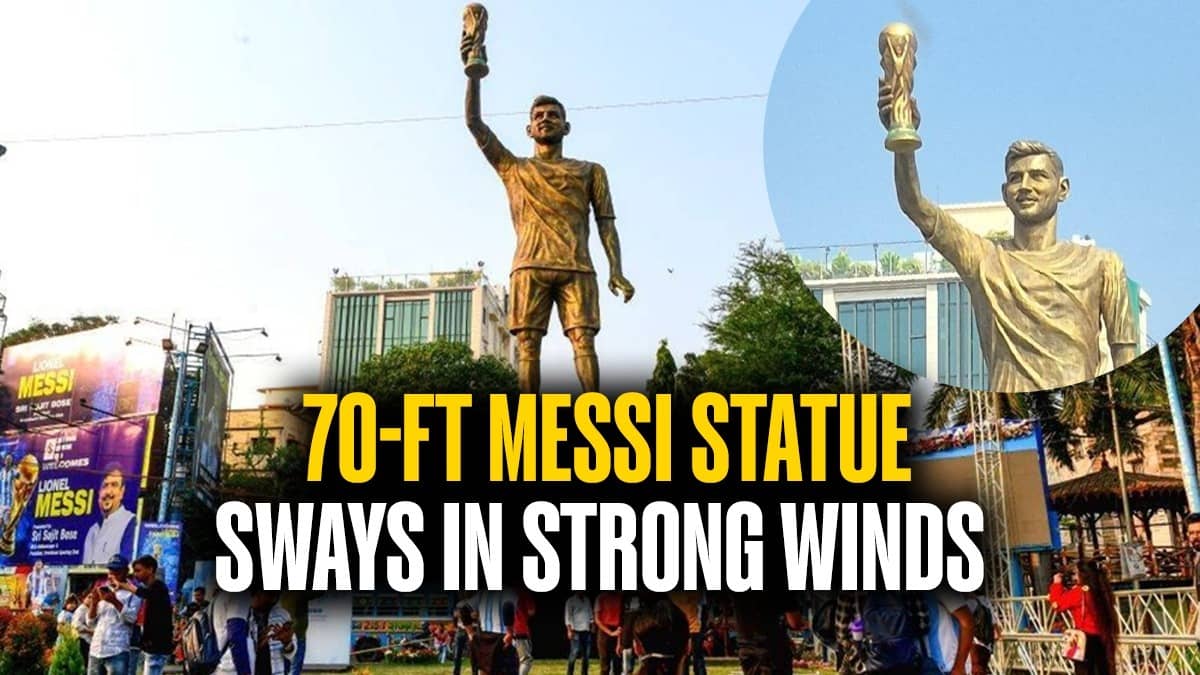 Kolkata Built A Massive Messi Statue, But It May Soon Be Removed. What’s Wrong?