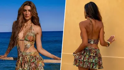 Kriti Sanon's Viral Jab Talak Beach Dress Comes With A Surprisingly Affordable Price Tag | Republic World Kriti Sanon's Viral Jab Talak Beach Dress Comes With A Surprisingly Affordable Price Tag | Republic World