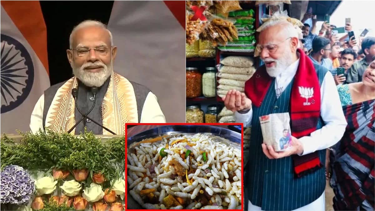 'Kya Jhalmuri Yaha Bhi Phauch Gai?': PM Modi's Bengal Election Reference Evokes Laughter Among Indian Diaspora In Netherlands | WATCH