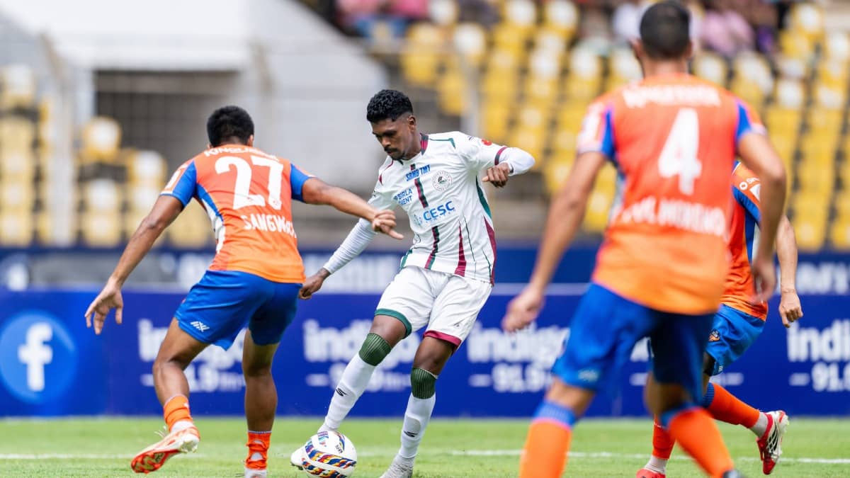 Liston Colaco in action against FC Goa