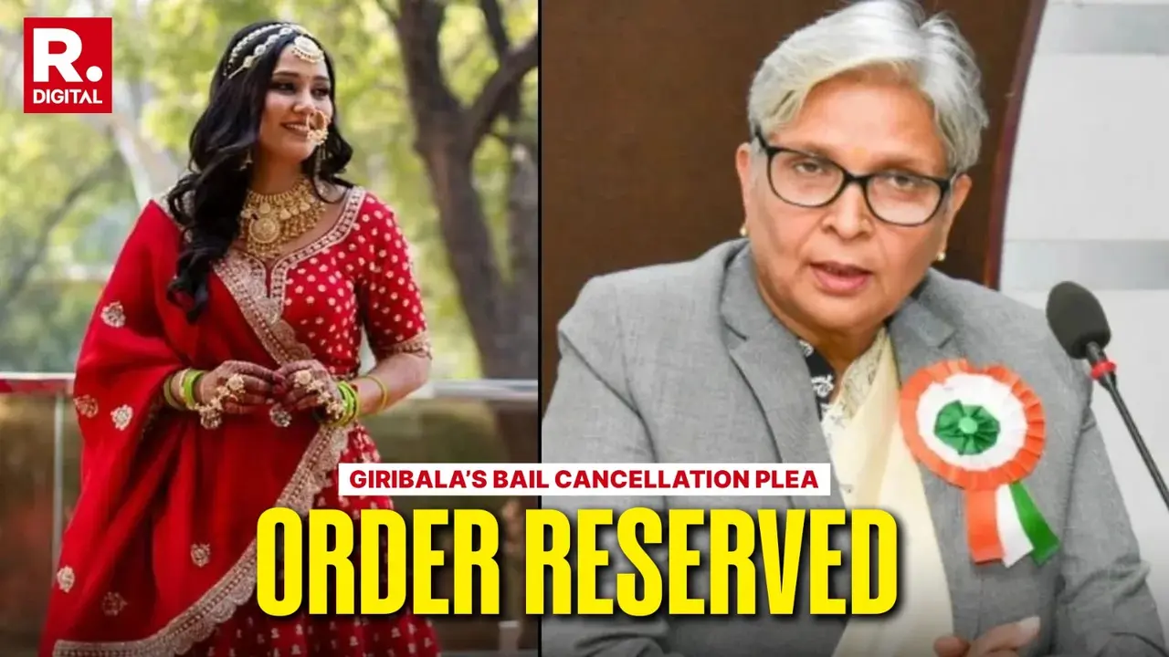 Madhya Pradesh HC Reserves Order On Plea To Cancel Giri Bala's Bail In The Mysterious Death Of Daughter-In-Law Twisha Sharma Madhya Pradesh HC Reserves Order On Plea To Cancel Giri Bala's Bail In The Mysterious Death Of Daughter-In-Law Twisha Sharma