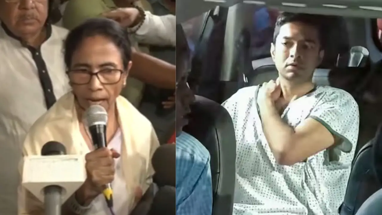 'अभिषेक की जान भी जा सकती थी', भतीजे से मिलने अस्पताल पहुंचीं ममता बनर्जी, बोलीं- डॉक्टरों को धमकी भरे फोन आ रहे हैं, कुछ हुआ तो... Mamata Banerjee on Attack on Abhishek Banerjee