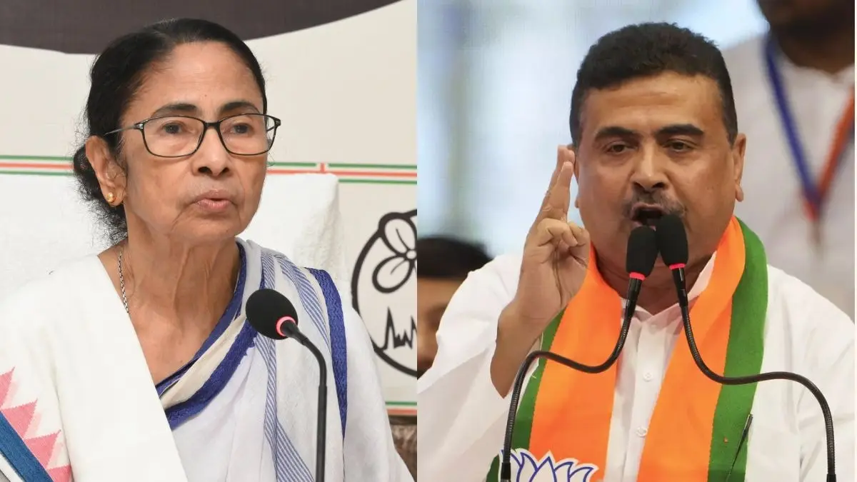 CM की कुर्सी गंवाने के बाद भी ममता बनर्जी के कम नहीं हुए तेवर, कहा- दिल्ली में BJP सरकार ज्यादा दिन नहीं चलेगी, भाजपा ने किया पलटवार Mamata Banerjee suvendu adhikari west bengal falta election