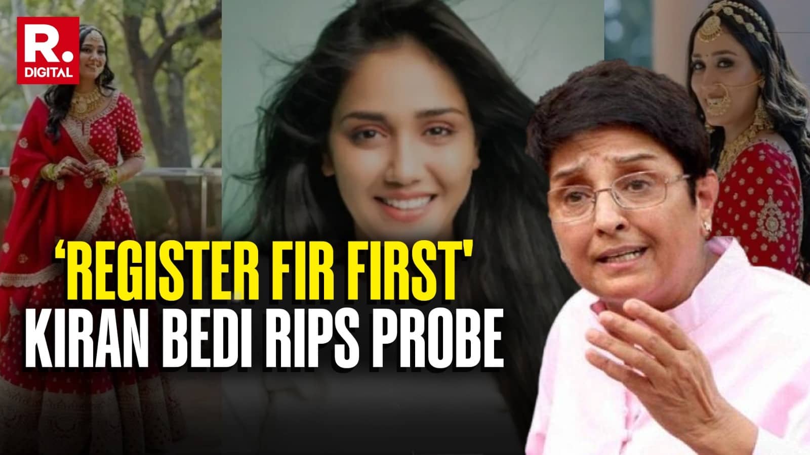‘Marriage Starts as a Business Deal’: Former IPS Officer Kiran Bedi Questions Delay in Twisha Sharma Death Case
