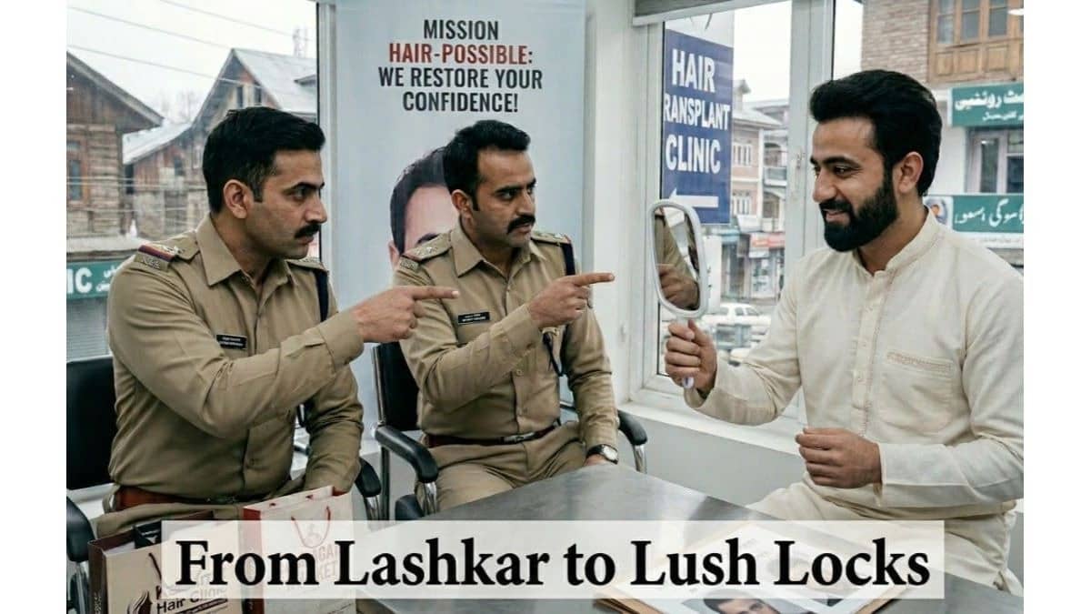Mission Hair-Possible: Lashkar Terrorist Pauses Sleeper Cell Op to Get a Hair Transplant in Srinagar