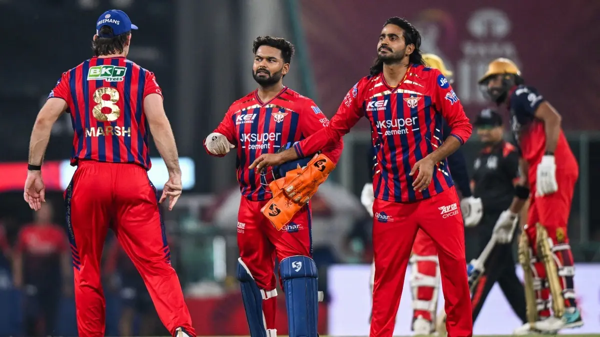 Punjab Kings Get Huge Boost Before Must-win IPL 2026 Clash, Lucknow Super Giants Star To Miss Last Game Mitchell Marsh with Rishabh Pant and Digvesh Rathi