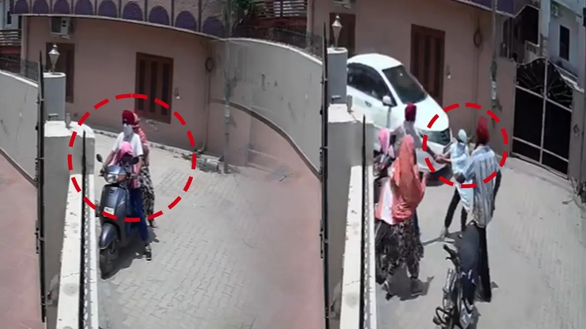 Mohali Horror Caught On CCTV: 4-Year-Old Girl Abducted In Broad Daylight; Grandparents Scream And Fight Back Mohali Horror Caught On CCTV: 4-Year-Old Girl Abducted In Broad Daylight; Grandparents Scream And Fight Back