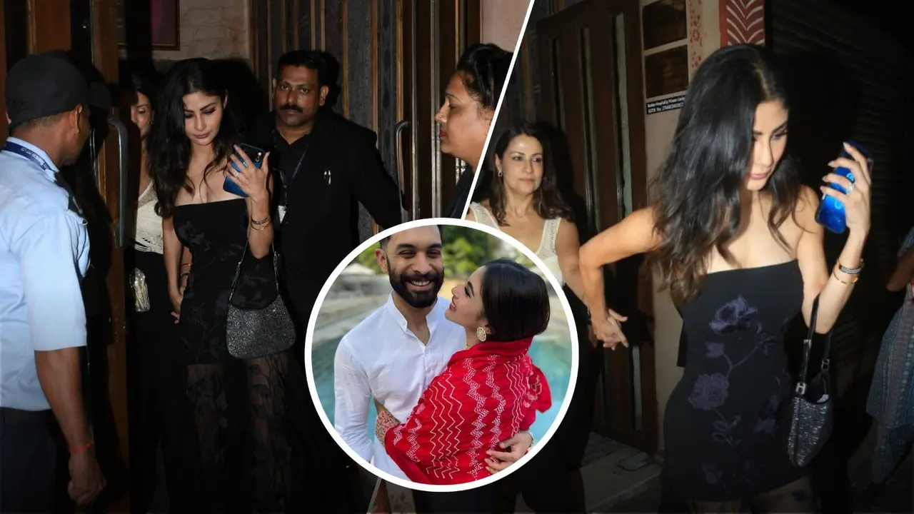 Mouni Roy Makes Solo Public Appearance Amid Divorce Rumours With Suraj Nambiar | Watch Mouni Roy has reportedly separated from her husband Suraj Nambiar