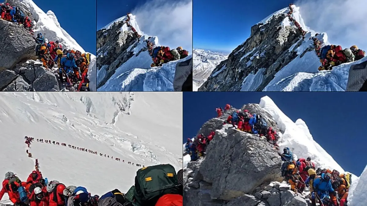 Mount Everest Record: माउंट एवरेस्ट पर एक ही दिन में 274 पर्वतारोहियों ने फतह की चोटी, अब तक के सारे रिकॉर्ड टूटे... क्या खतरे में है दुनिया की सबसे ऊंची चोटी? Mount Everest Record