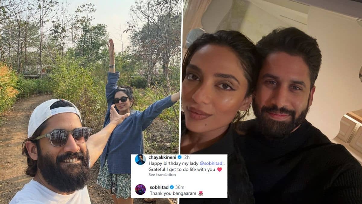 Naga Chaitanya's wish for Sobhita