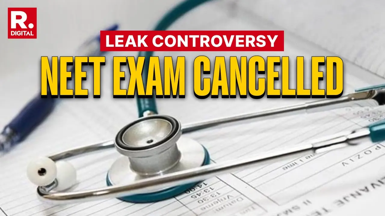 NEET-UG 2026 Exam Cancelled After Paper Leak Row, Re-Exam Dates To Be Announced Soon NEET-UG 2026 Exam Cancelled After Paper Leak Row, Re-Exam Dates To Be Announced Soon