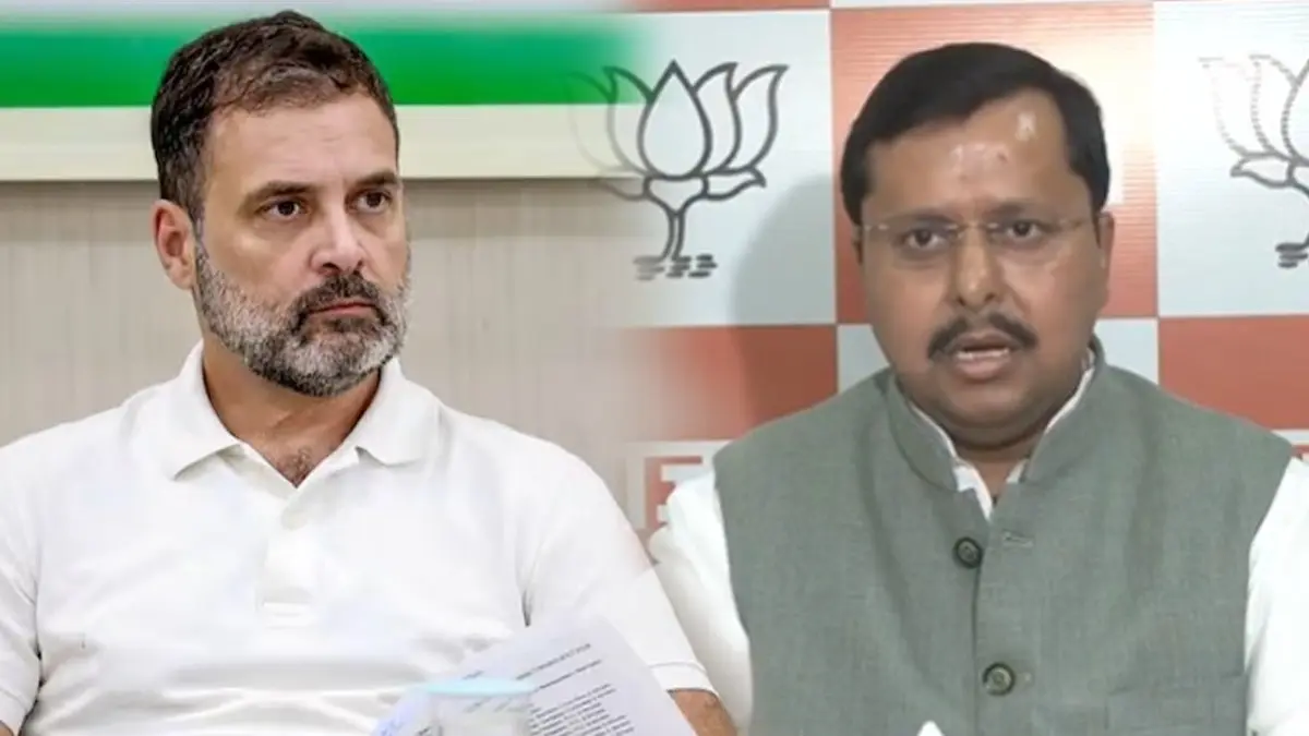 'राहुल गांधी जी, आपके पूर्वजों ने देश की जमीन और जमीर को गिरवी रखने का काम किया, अगर PM मोदी ने...', BJP अध्यक्ष नितिन नबीन का फूटा गुस्सा Nitin Nabin on Rahul Gandhi Statement