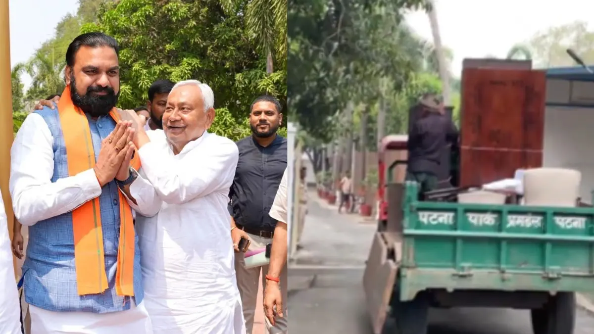 After 2 Decades at Aney Marg, Nitish Kumar Moves to His Old Residence—Behind CM House and Closer to His Political Rival Nitish Kumar Vacates 1 Aney Marg: An Era Ends as Former CM Moves to 7 Circular Road
