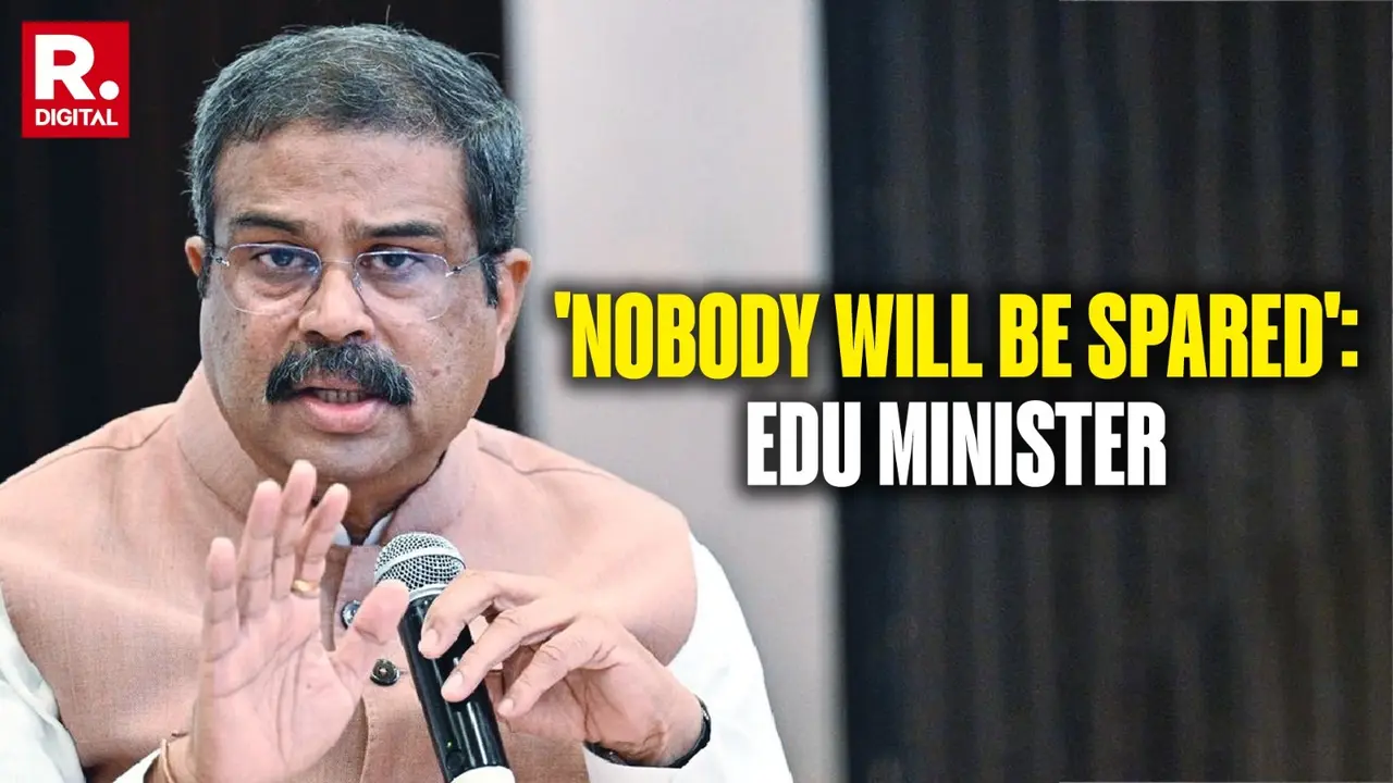 ‘Nobody Will Be Spared’: Edu Min Dharmendra Pradhan Warns NTA Officials, Orders Deep CBI Probe Into NEET 2026 Leak ‘Nobody Will Be Spared’: Edu Min Dharmendra Pradhan Warns NTA Officials, Orders Deep CBI Probe Into NEET 2026 Leak