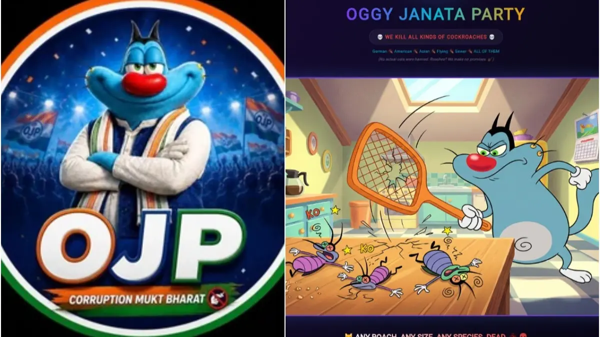 'Oggy Janata Party' Rises to Counter Viral 'Cockroach Janta Party', Sparks Satire War | Here's Everything We Know About It 'Oggy Janata Party' Rises to Counter Viral 'Cockroach Janta Party', Sparks Satire War | Here's Everything We Know About It
