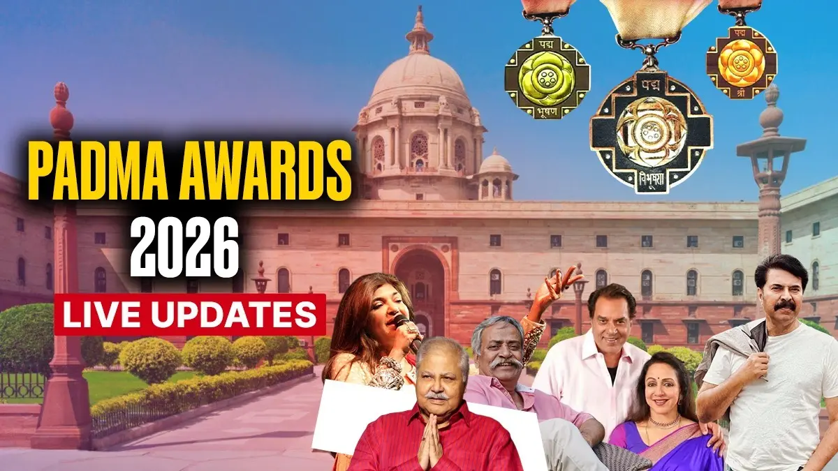 Padma Awards 2026 Live: Dharmendra And Satish Shah To Be Honoured Posthumously, Rashtrapati Bhavan Ceremony To Begin Shortly Padma Awards 2026 Live