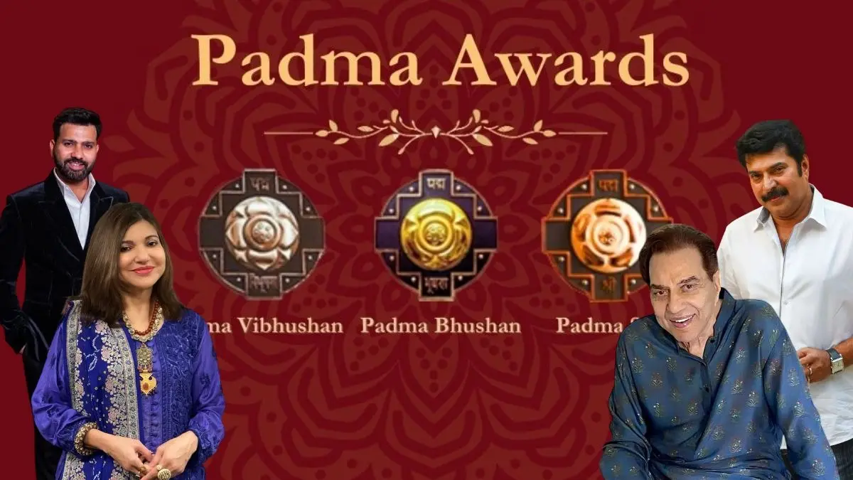 Padma Awards 2026: Dharmendra, Mammootty, Rohit Sharma, Alka Yagnik Among Winners; Check Complete List Padma Awards 2026 Winner List