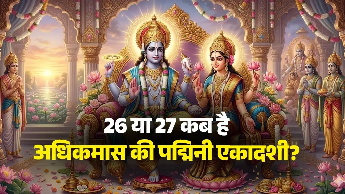 Padmini Ekadashi 2026 Kab Hai: 26 या 27 मई कब है अधिकमास की पद्मिनी एकादशी? जानें पूजा का शुभ मुहूर्त और महत्व Padmini Ekadashi 2026 Kab Hai