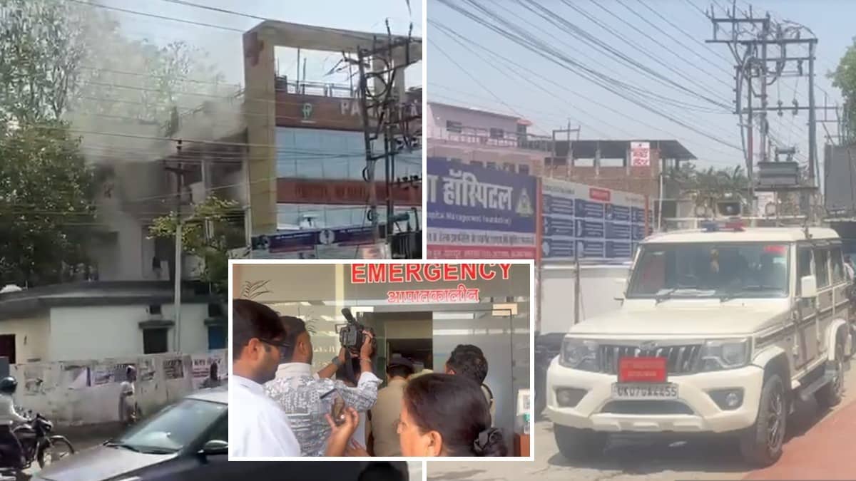 Panic Ensues After Fire Breaks Out At Dehradun’s Panacea Hospital; Patients Evacuated
